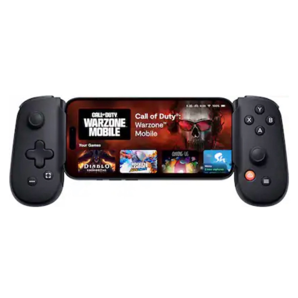 Backbone - 1 (Lightning) - Mobile Gaming Controller for iPhone - 2nd Gen - Black